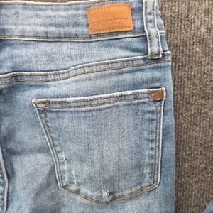 Judy Blue Relaxed Fit Jeans Womens 29 Blue Distressed Denim Stretch